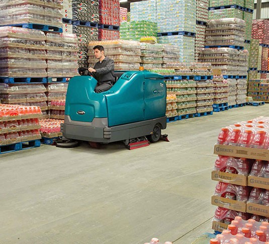 T17 Scheuersaugmaschine, Bedienung mit nur einem Tastendruck